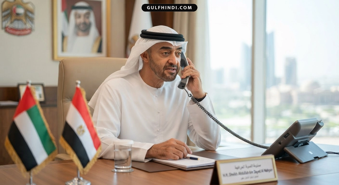 UAE और Egypt के विदेश मंत्रियों की फोन पर बात, मिडिल ईस्ट की सुरक्षा और वर्ल्ड कप पर हुई चर्चा