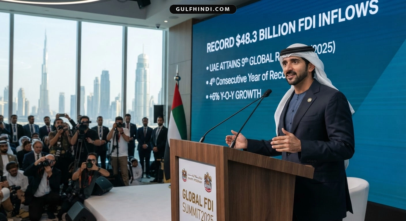UAE Investment Update: दुनिया भर से यूएई में बरसा पैसा, 2025 में रिकॉर्ड 48.3 अरब डॉलर का निवेश