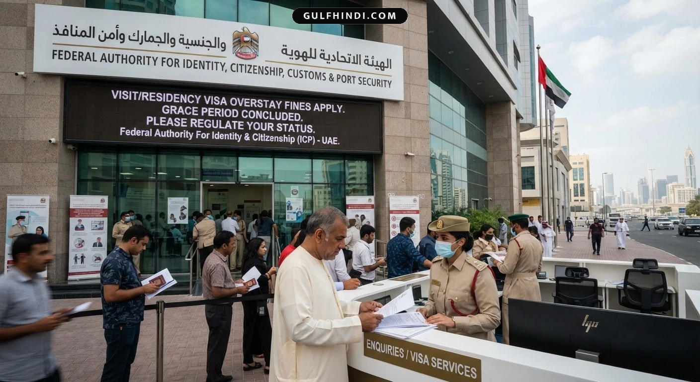 UAE Visa Update: UAE में वीज़ा खत्म होने पर लगेगा 50 दिरहम का जुर्माना, सरकारी नियमों को जानें