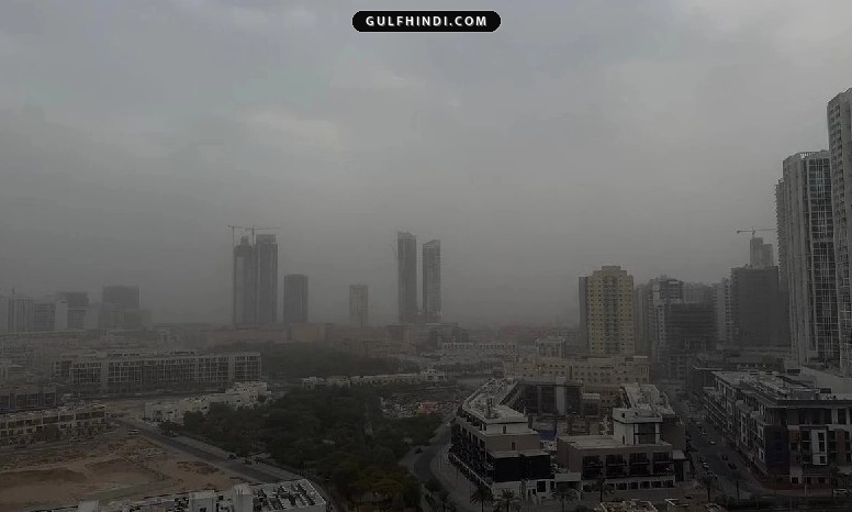UAE में मौसम विभाग की चेतावनी, धूल भरी आंधी और भारी बारिश का अलर्ट जारी, इन इलाकों में रहें सावधान.