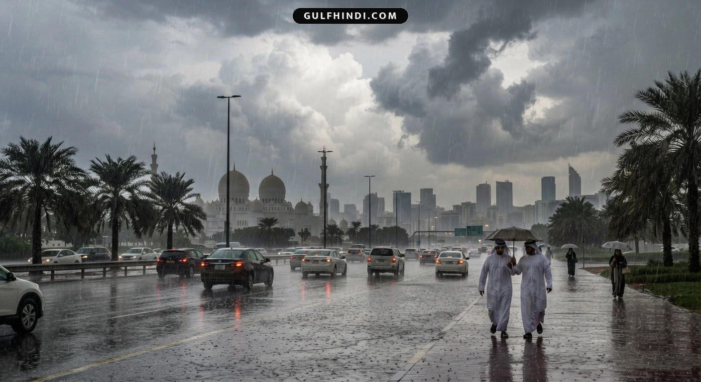 UAE Weather Update: 3 अगस्त तक जारी रहेगा बारिश का दौर, तेज हवाओं और धूल को लेकर मौसम विभाग ने दी चेतावनी.
