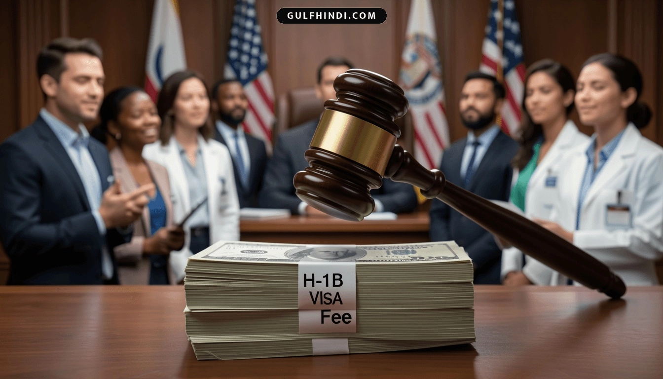H-1B Visa Update: अमेरिका में H-1B वीज़ा पर 1 लाख डॉलर की फीस रद्द, ट्रम्प प्रशासन को बड़ा झटका
