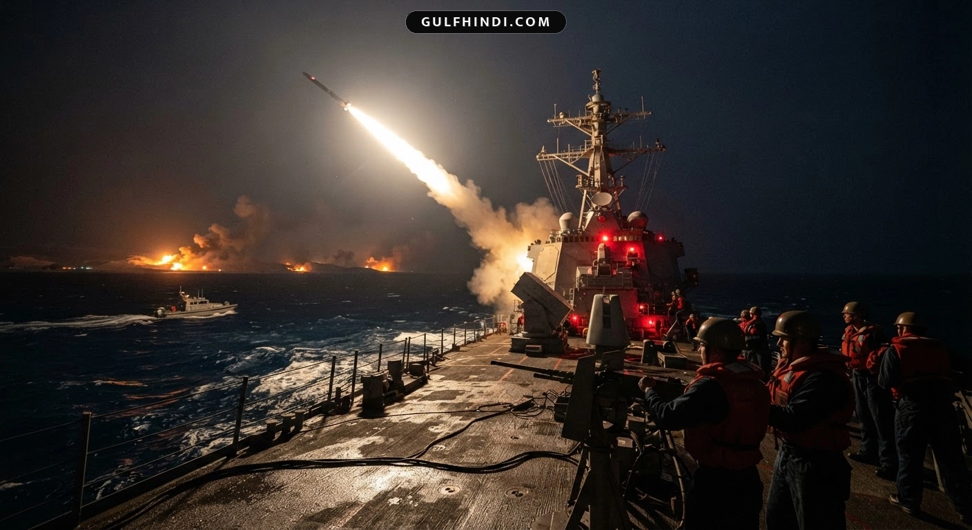 Strait of Hormuz में अमेरिका और ईरान के बीच बढ़ी जंग, मिसाइल और ड्रोन हमलों से थर्राया इलाका