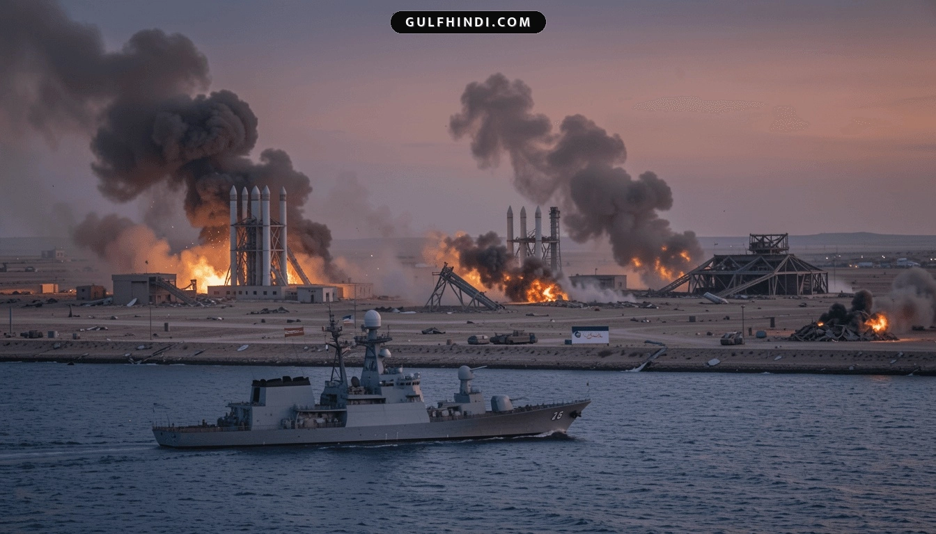 US-Iran War: अमेरिका ने ईरान पर किए अब तक के सबसे बड़े हमले, खाड़ी देशों में अमेरिकी बेस पर गिरीं मिसाइलें