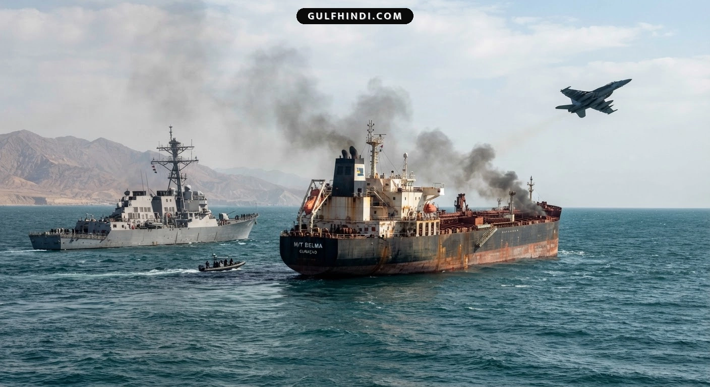 Iran Port Blockade: अमेरिका ने ईरान की ओर जा रहे टैंकर पर की फायरिंग, दोनों देशों के बीच तनाव बढ़ा