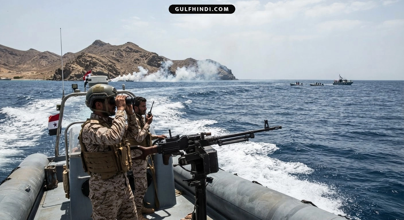 Red Sea: यमनी नौसेना ने नाकाम की हूती हमलावरों की कोशिश, जुगर द्वीप के पास देखी गईं संदिग्ध नावें